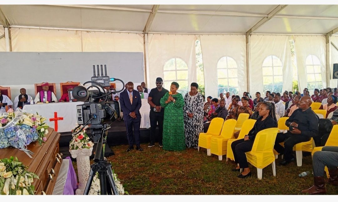 Kabale District Woman MP  Mourns with Hon Bamwanga Family, Pushes for Kigezi Development Priorities at Late Marvin Kakuru’s Burial in kasheregyenyi, Kamuganguzi sub county..