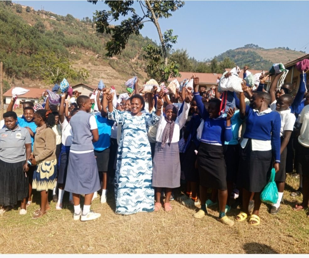 HON ENID ORIGUMISIRIZA LEADS GIRL-CHILD EMPOWERMENT CAMPAIGN WITH MASSIVE PAD DISTRIBUTION ACROSS KABALE.
