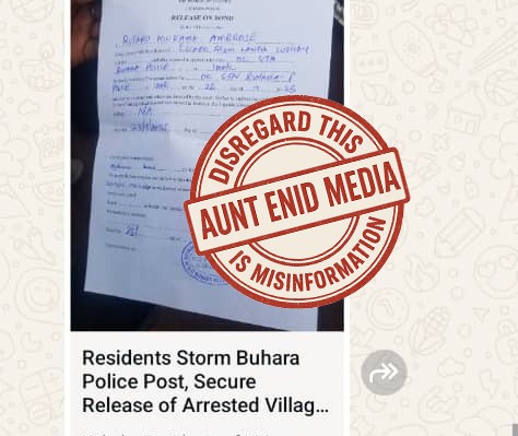 Clarification on False Reports Circulating Online